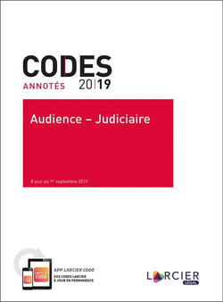 CODE ANNOTE - AUDIENCE - JUDICIAIRE 2019