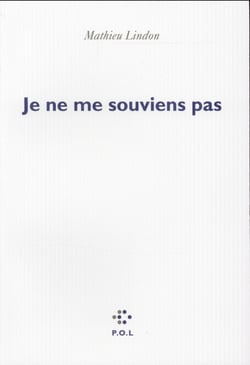 Je ne me souviens pas