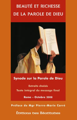 Beaute et richesse de la parole de Dieu