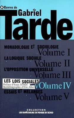Oeuvres Tome 4 - les lois sociales