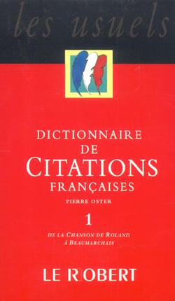DICT CITATIONS FRANCAISES T1
