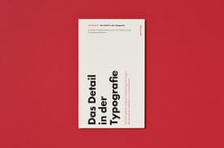 Das detail in der typografie