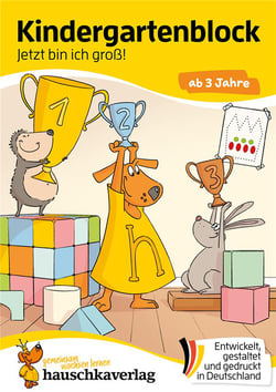 Kindergartenblock - Jetzt bin ich groß! ab 3 Jahre