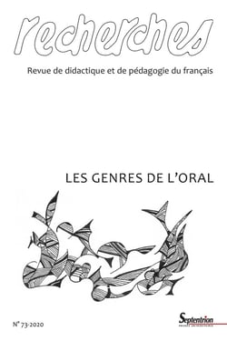 Les genres de l'oral