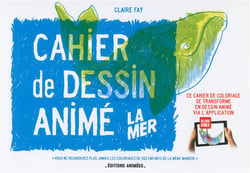 La Mer Cahier de Dessin Animé