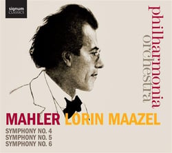 Mahler : symphonies n°4, n°5 et n°6 / Lorin Maazel