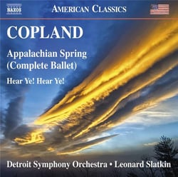 Hear ye ! hear ye ! (1934) - appalachian spring (intégrale du ballet) (1944)