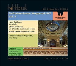 Sinfoniorchester Wuppertal Live Vol.3 ( the 3d binaural series)