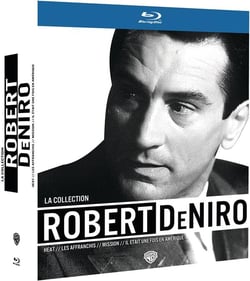 La Collection Robert De Niro - Il était une fois en Amérique + Les affranchis + Heat + Mission
