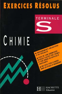 Exercices resolus chimie terminale s