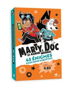 Marty & Doc Le manoir infernal - 45 énigmes pour super enquêteur