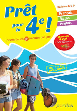 PRET POUR : la 4e - l'essentiel en 30 minutes par jour (édition 2020)