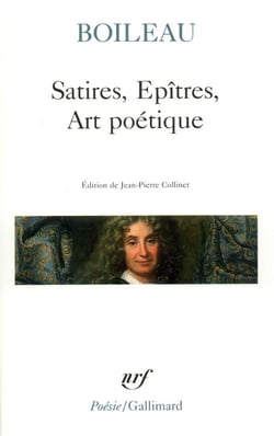 Satires, épîtres, art poétique