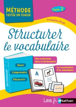Structurer le vocabulaire - cycle 2 - programme 2018