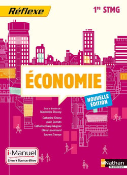 Economie - 1re STMG Pochette Réflexe STMG i-Manuel bi-média