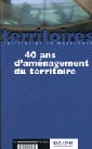 40 ans d'amenagement du territoire