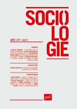 REVUE SOCIOLOGIE n.2013/1