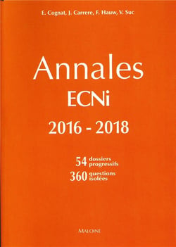 Annales ECNI 2016-2018