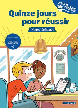 Mondes en VF Ados : FLE - Quinze jours pour réussir - A2.1 - Livre + audios