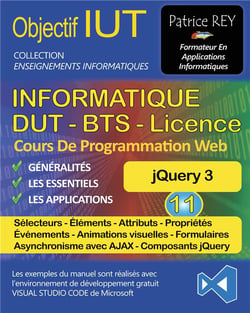Objectif iut - informatique - dut, bts, licence - cours de programmation web