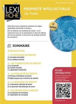 Propriété intellectuelle (3e édition)