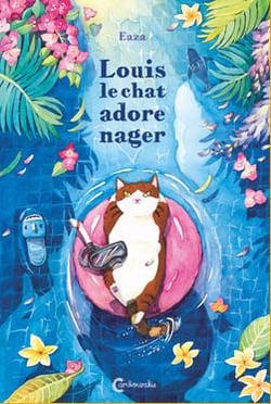 Louis le chat adore nager