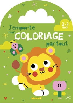 J'emporte mon coloriage partout (2-3 ans) (Lionceau)