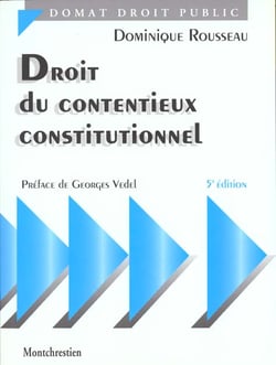 Dt contentieux constitutionnel