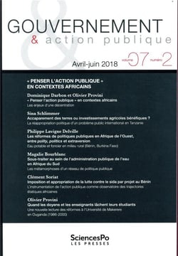 Revue gouvernement et action publique n.7/2