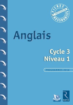 Anglais Cycle 3 Niveau 1 (+ Cd)