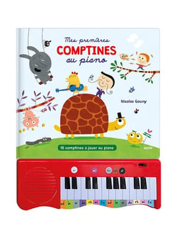 Mes premières comptines au piano - 15 comptines à jouer au piano