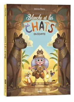 Blanche et les chats Tome 2 : en Egypte