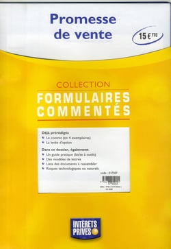 PROMESSE DE VENTE 2007 (POCHETTE)