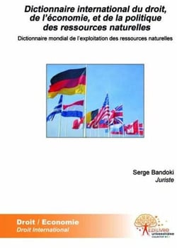 Dictionnaire international du droit, de l'économie, et de la politique des ressources naturelles