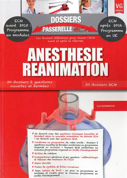 Dossiers passerelle ecn anesthesie reanimation