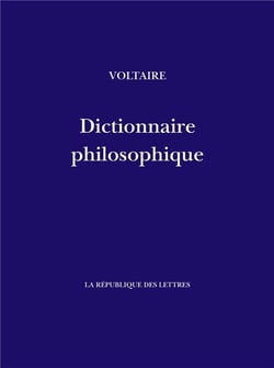 Dictionnaire philosophique