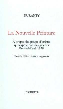 La nouvelle peinture : à propos du groupe d'artistes qui expose dans les galeries Durand-Ruel (1876)