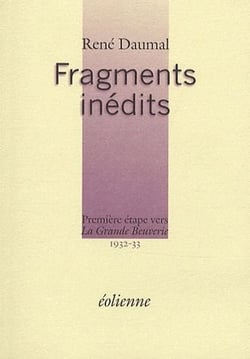 Fragments inédits
