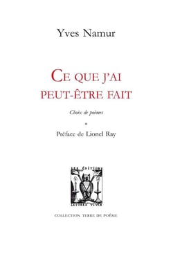 Ce que j'ai peut-être fait