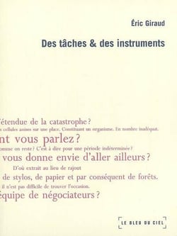 Des tâches et des instruments