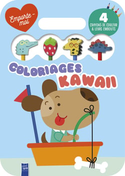 Chien - Coloriages kawaii