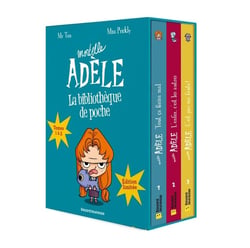 Ma bibliothèque Mortelle Adèle : Coffret des tomes 1 à 3