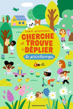 Mon premier cherche et trouve à déplier : Le printemps