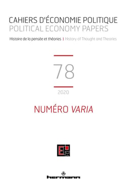 Cahiers d'économie politique : Cahiers d'économie politique n°78 : Numéro varia