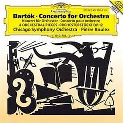 Concerto pour orchestre, 4 orchestral pieces opus 12