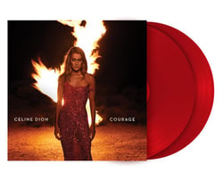 Courage (double vinyle rouge) : Céline Dion - Vinyles pop-rock