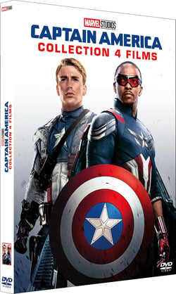 Captain America - Collection 4 films : The First Avenger + Le soldat de l'hiver + Civil War + Brave New World