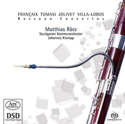 Françaix - Tomasi - Jolivet : Concertos pour basson