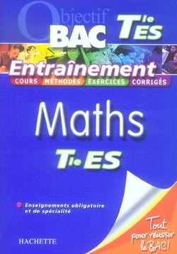 Objectif bac - maths - terminale es - entraînement