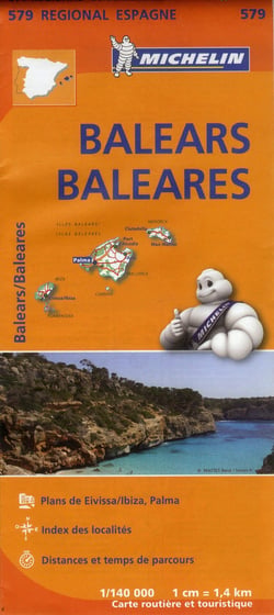 Carte Régionale Iles Baleares